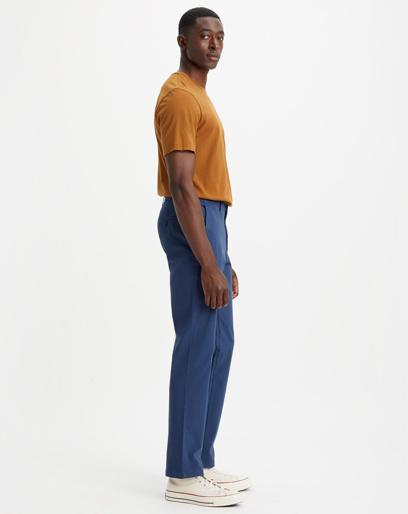 Dockers Pantalon Smart 360 Flex Chino Slim bleu moyen
