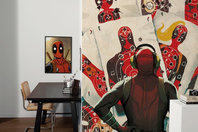 Komar Wandbild »Marvel Deadpool Holup« Disney Set, 1 Stk. tlg. 50 x 70 cm (Breite x Höhe) - Kinderzimmer, Dekoration