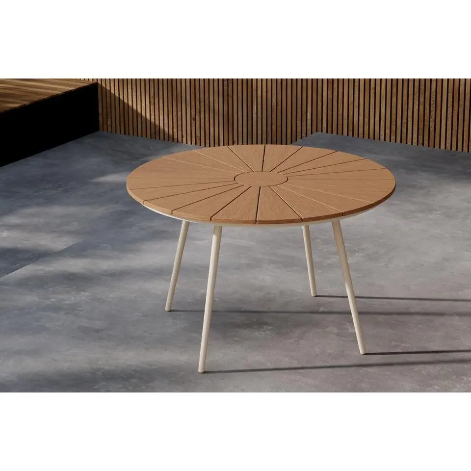 Svea - Esra ronde eettafel - Ø120 cm - beige
