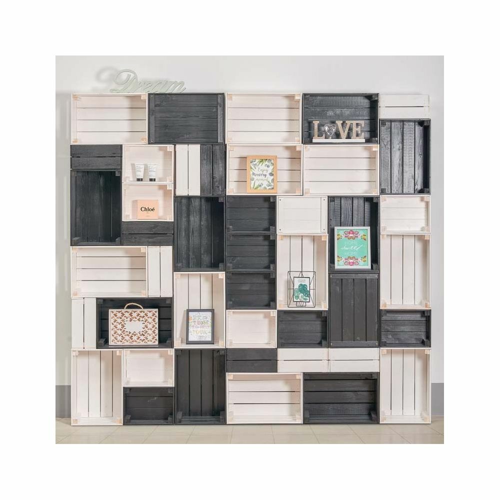 Caisse de rangement en pin petit modèle 31 x 25 15 cm