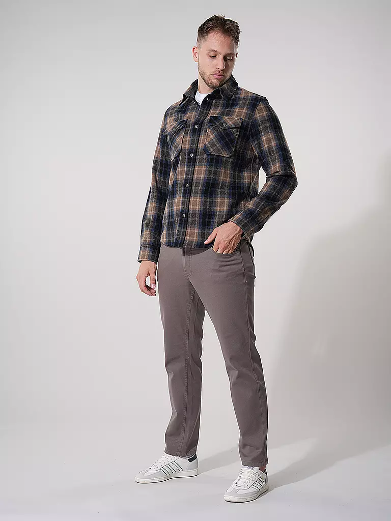 WOOLRICH Overshirt beige