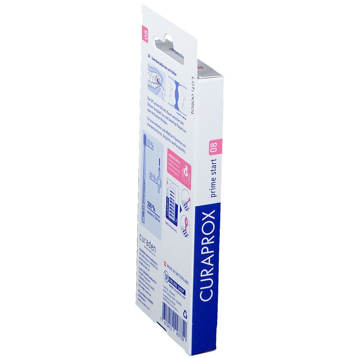 Curaprox Interdentalbürste CPS 0,8 mm pink