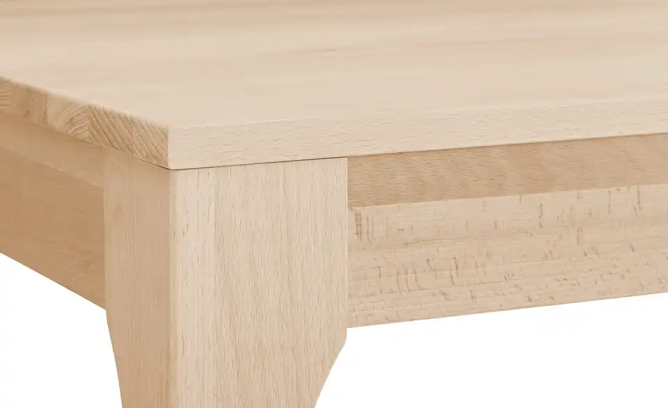 Ausziehbarer Esstisch 80 cm Kernbuche