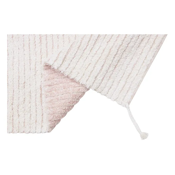 Lorena Canals Tapis réversible Gelato  | Rose pâle