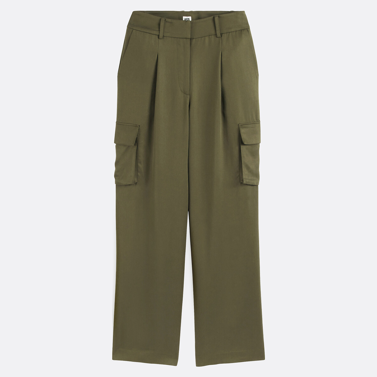 COLEÇÕES LA REDOUTE<br>Rechte cargobroek em liocel