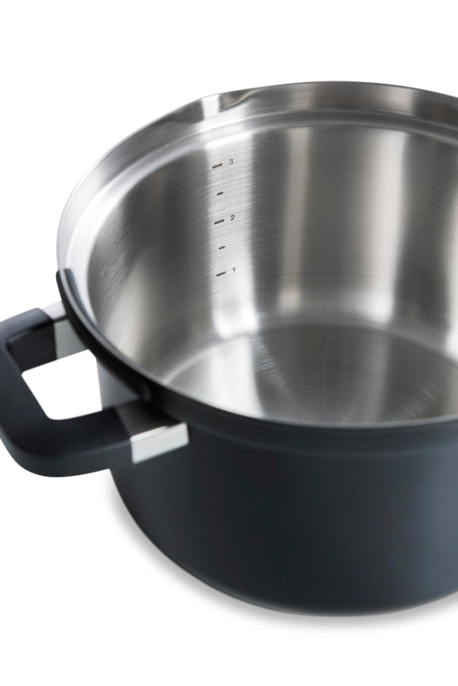 Flow Cool Black RVS pannenset 4-delig