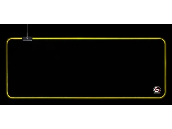 Gembird MP-GAMELED-L Gaming musemåtte med LED lyseffekt, størrelse L (30cm x 80cm)