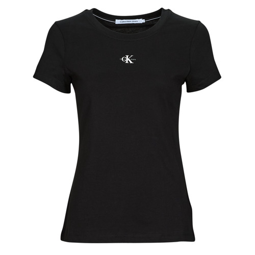 Calvin Klein Jeans - MICRO MONO LOGO SLIM - Noir