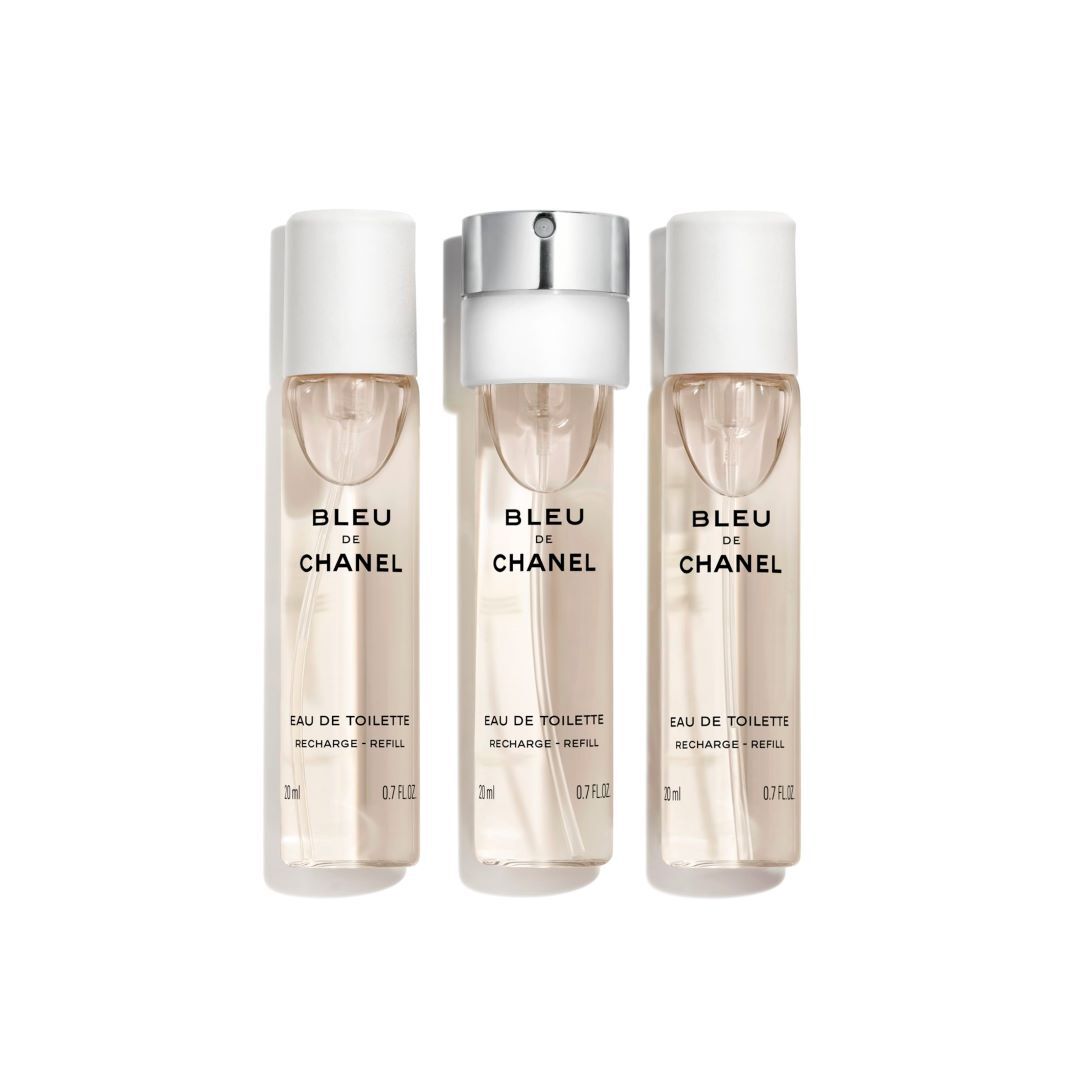 CHANEL BLEU DE CHANEL TWIST AND SPRAY SET DE RECARGAS – EAU DE TOILETTE - 60ml