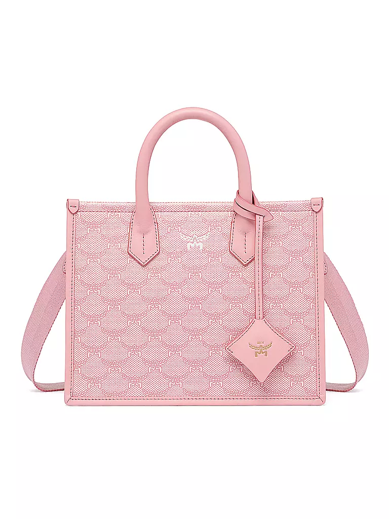 MCM Tasche - Tote Bag LAURETOS Small rosa
