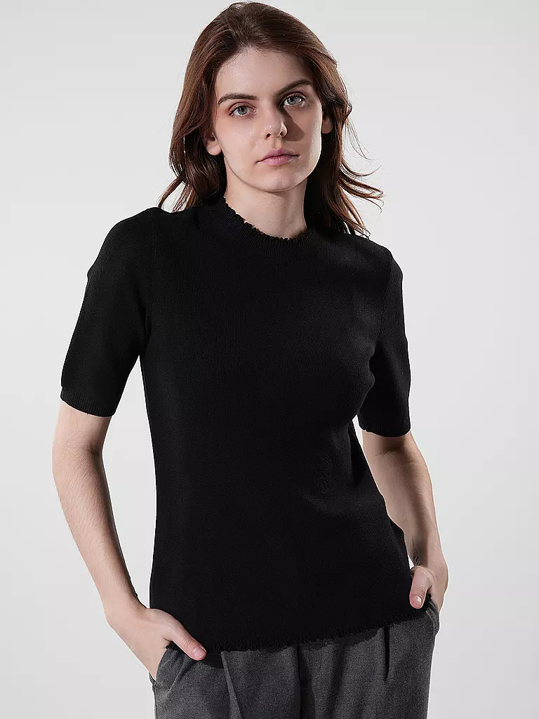 OUÍ Pullover schwarz