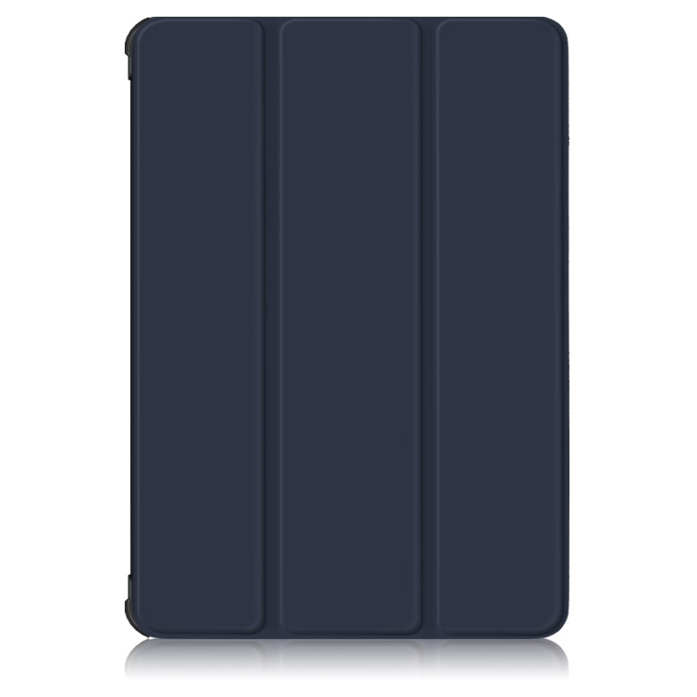Samsung Galaxy Tab S8  Plus / Tab S7  Plus / Tab S7 FE 5G Leder Tasche Smart Cover Hülle S-Pen Halterung - Dunkelblau