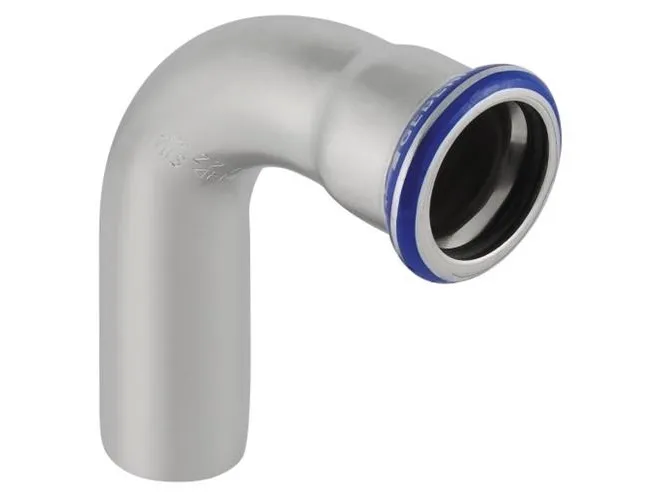 GEBERIT Bøjning 90 grader rustfri 108 mm muffe / nippel mapress