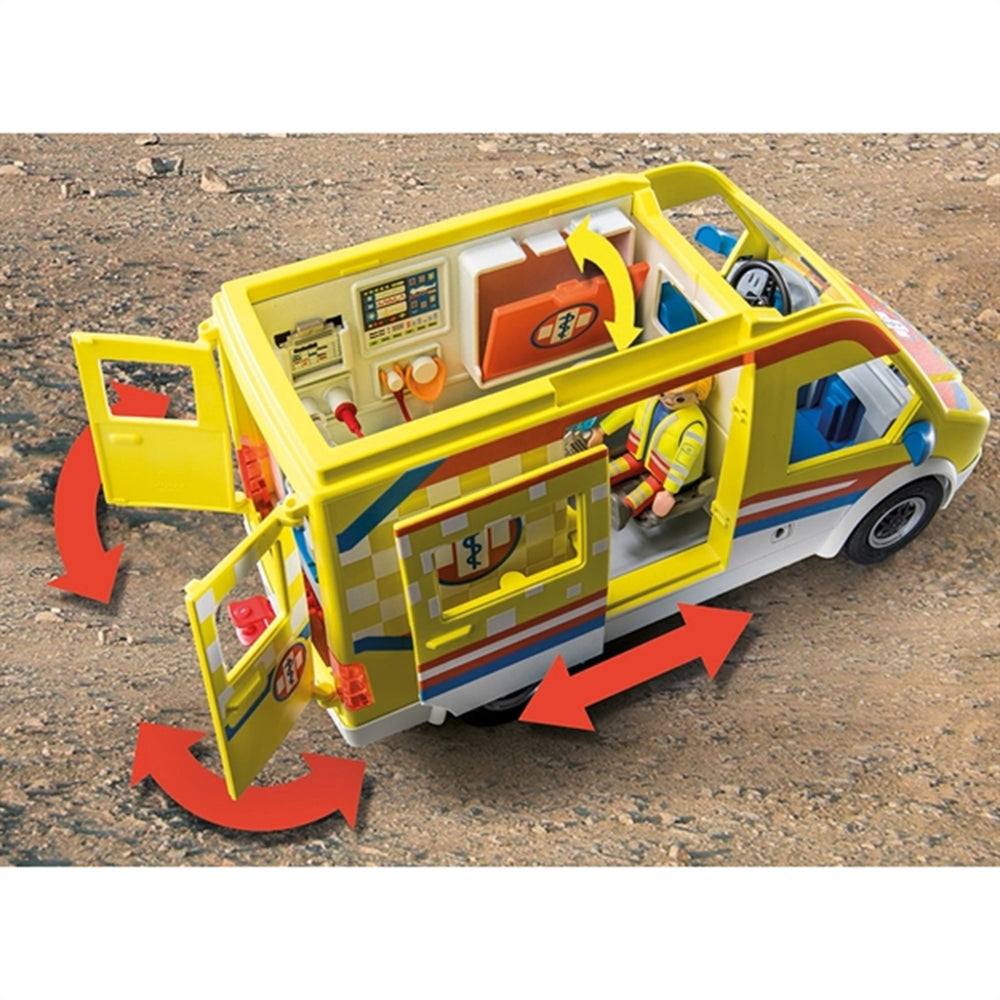 Køb Playmobil® City Life - Ambulance med Lys og Lyd