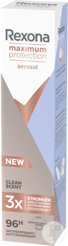 Rexona Women Maximum Protection Clean Scent Déodorant Spray 96h Anti-Transpirant 100ml