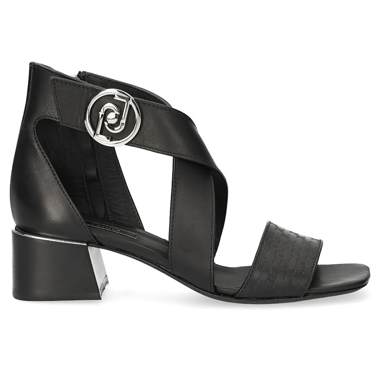 Liu-Jo Sandales en Cuir Pamela noires