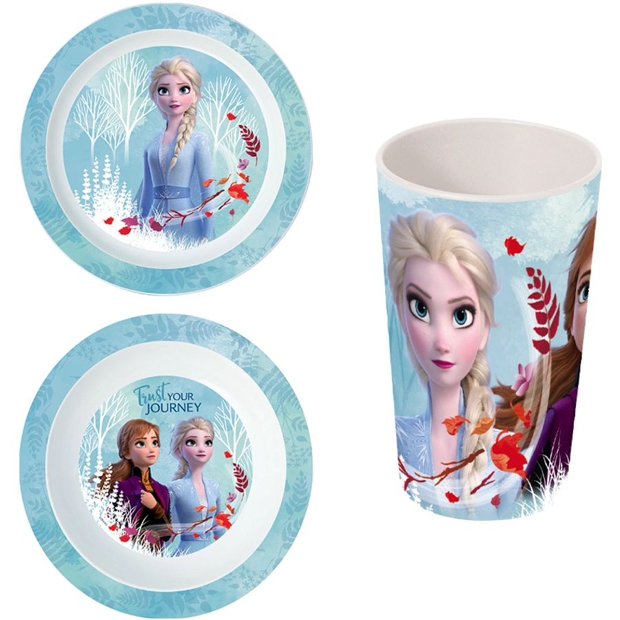 p:os Frühstücksset Frozen, 3tlg