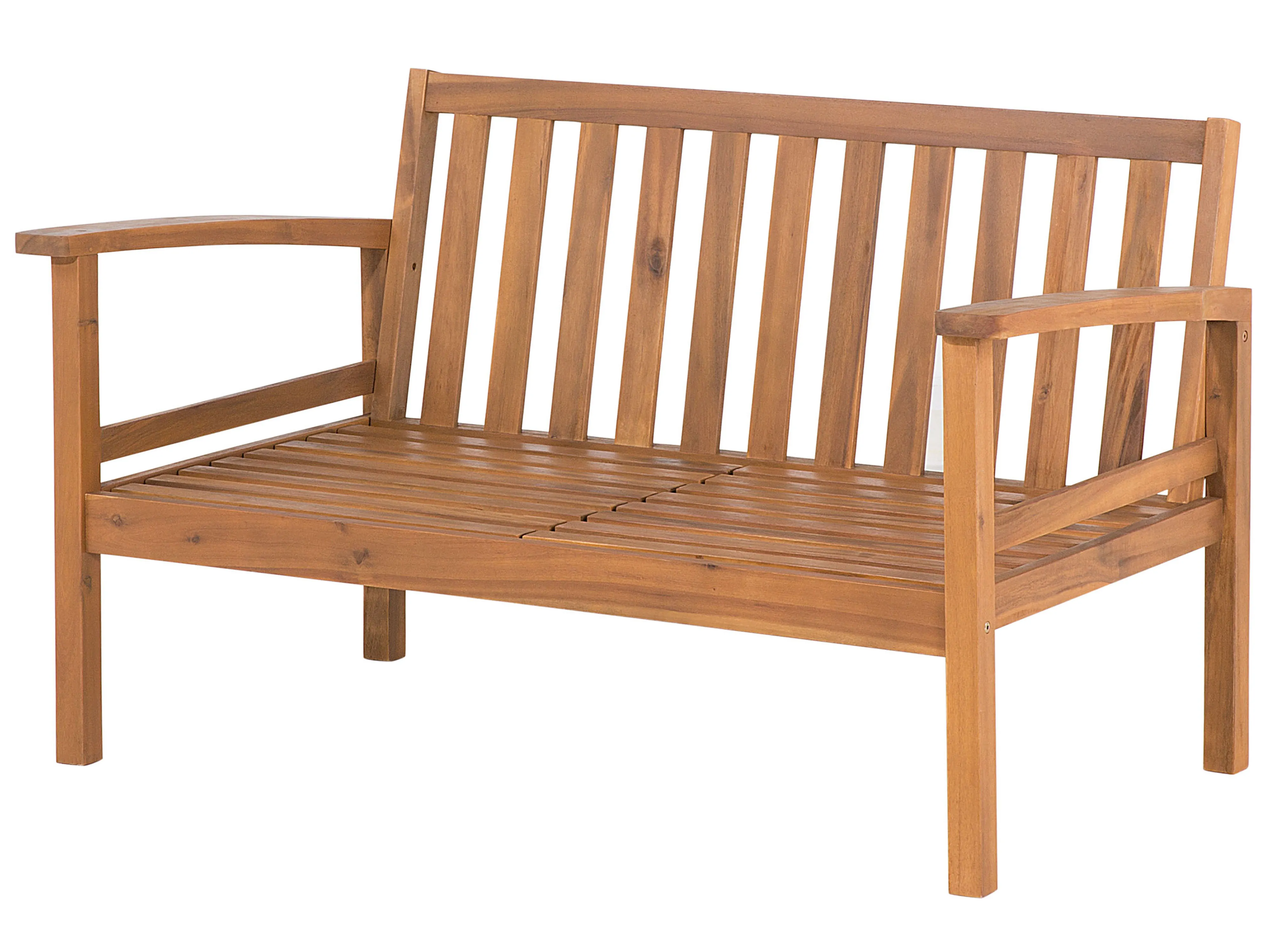 Loungeset met tafel 4-zits MANILA Gecertificeerd acaciahout Lichtbruin