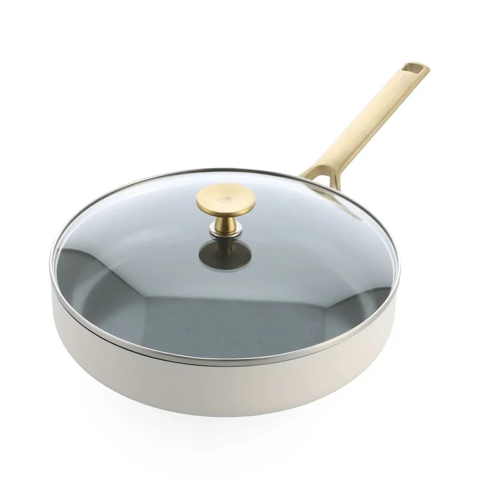 BK Sublime Keramische Pannenset Crème 4-delig