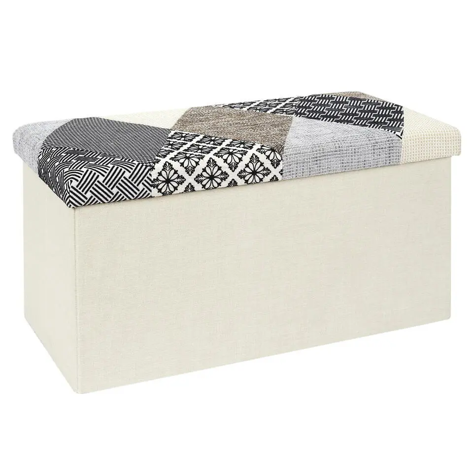 Home Deco Poefje - opbergbox - multicolor - 76 x 38 cm