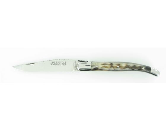Laguiole Corne de Bélier Couteau de Poche - Laguiole par Fontenille Pataud