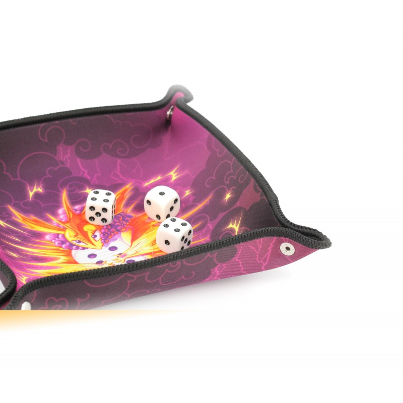 Piste de dés Adelaïde foudre 21 x 21cm