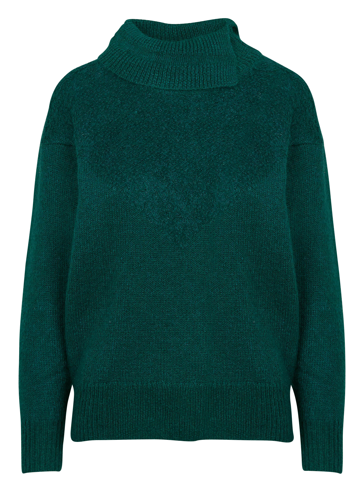 Pull oversize en maille | Vert