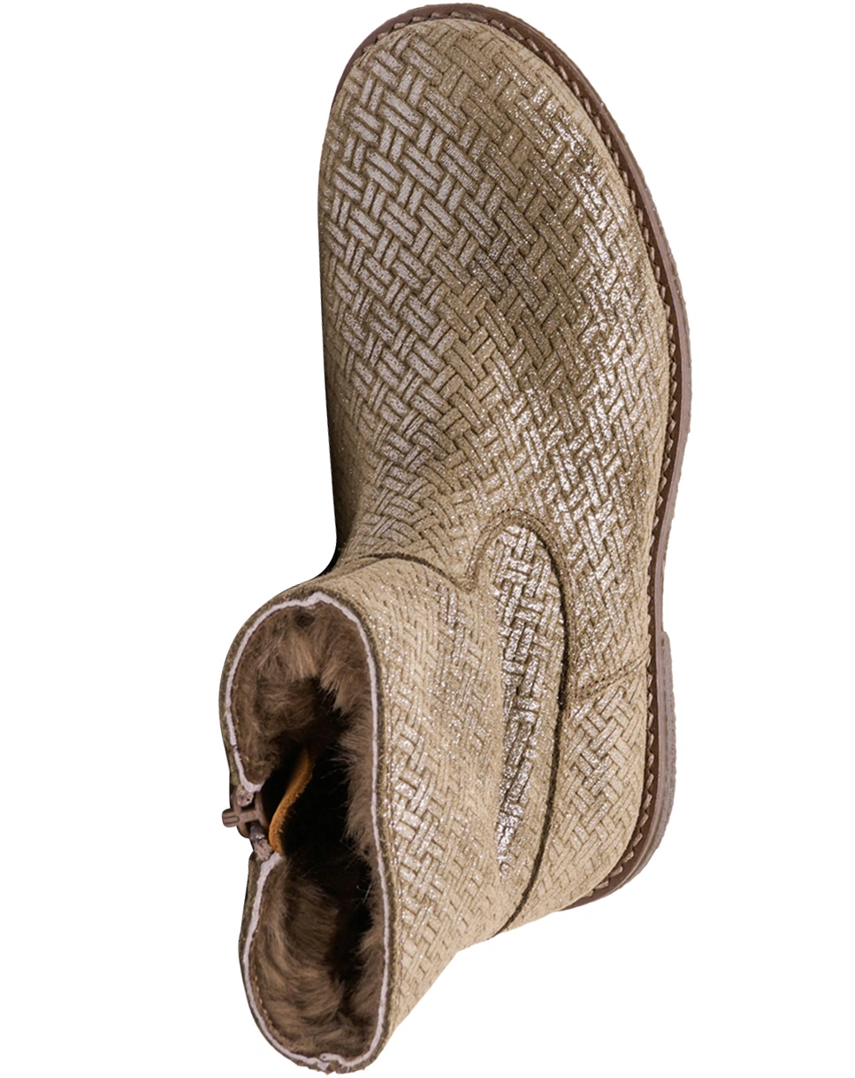 Winterstiefel NICOLA in brown glitter