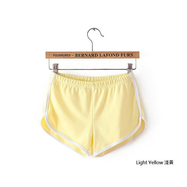 Hopsi - Sweatshorts met contrasterende afwerking