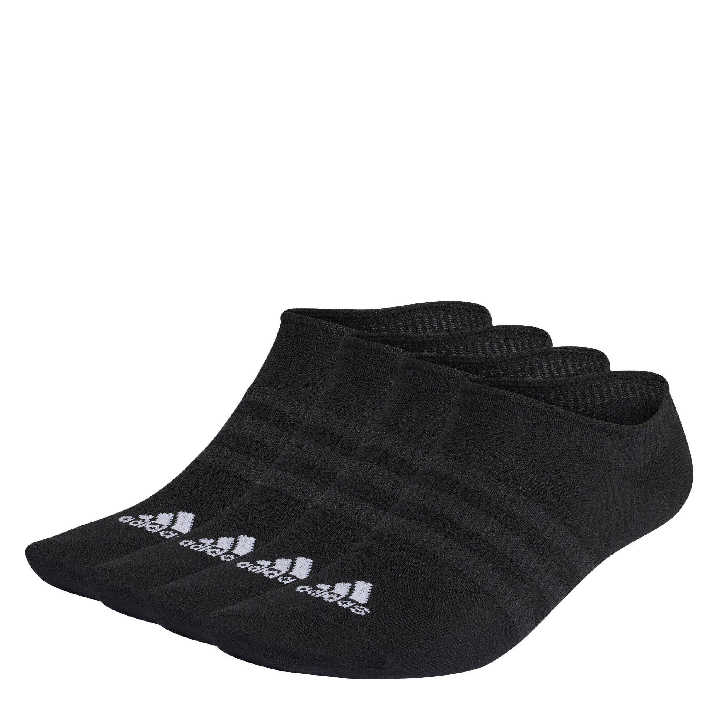 adidas Thin and Light No Show 3 Pack Socks