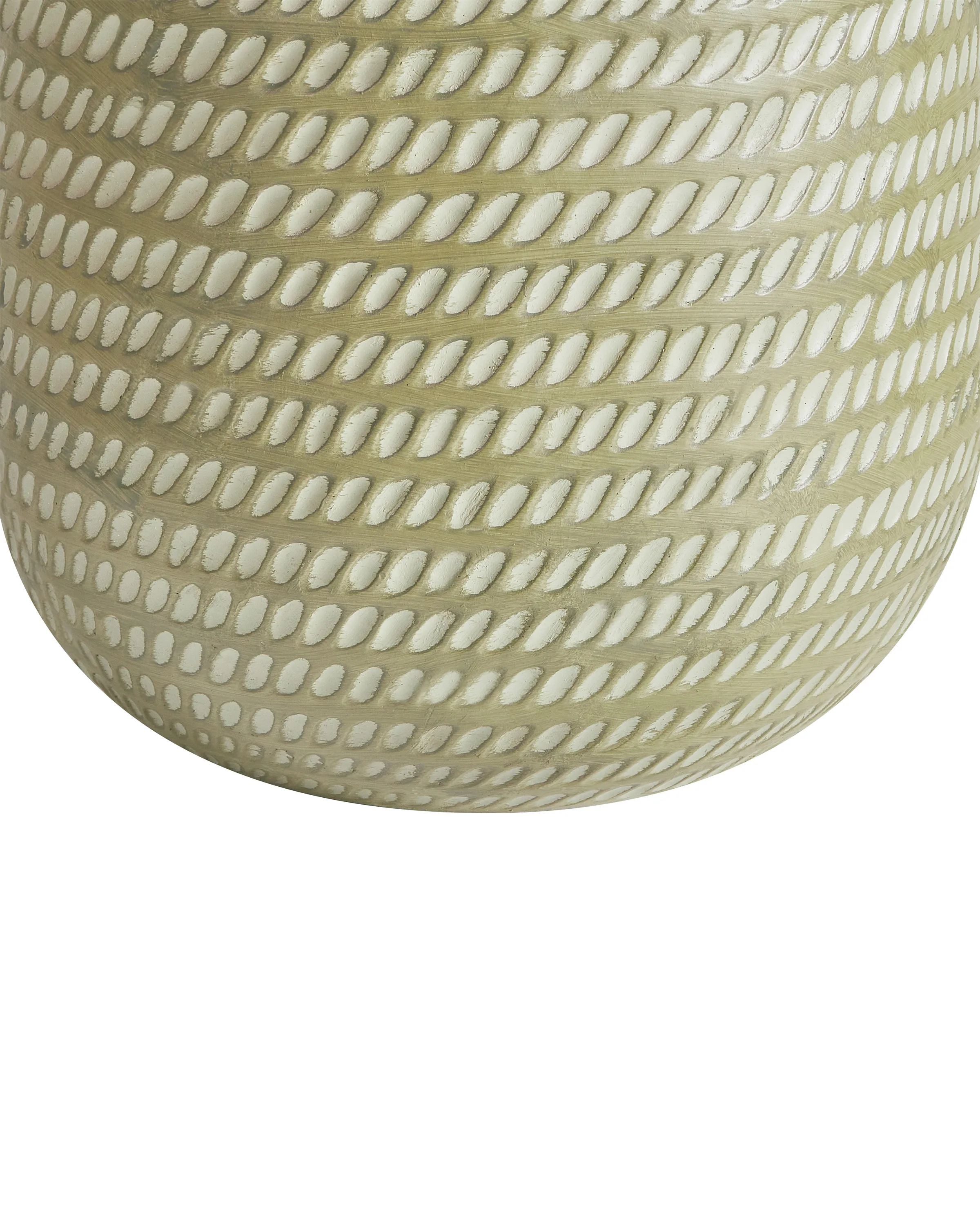 Bloempot LIVADIA 27 cm Olijfgroen