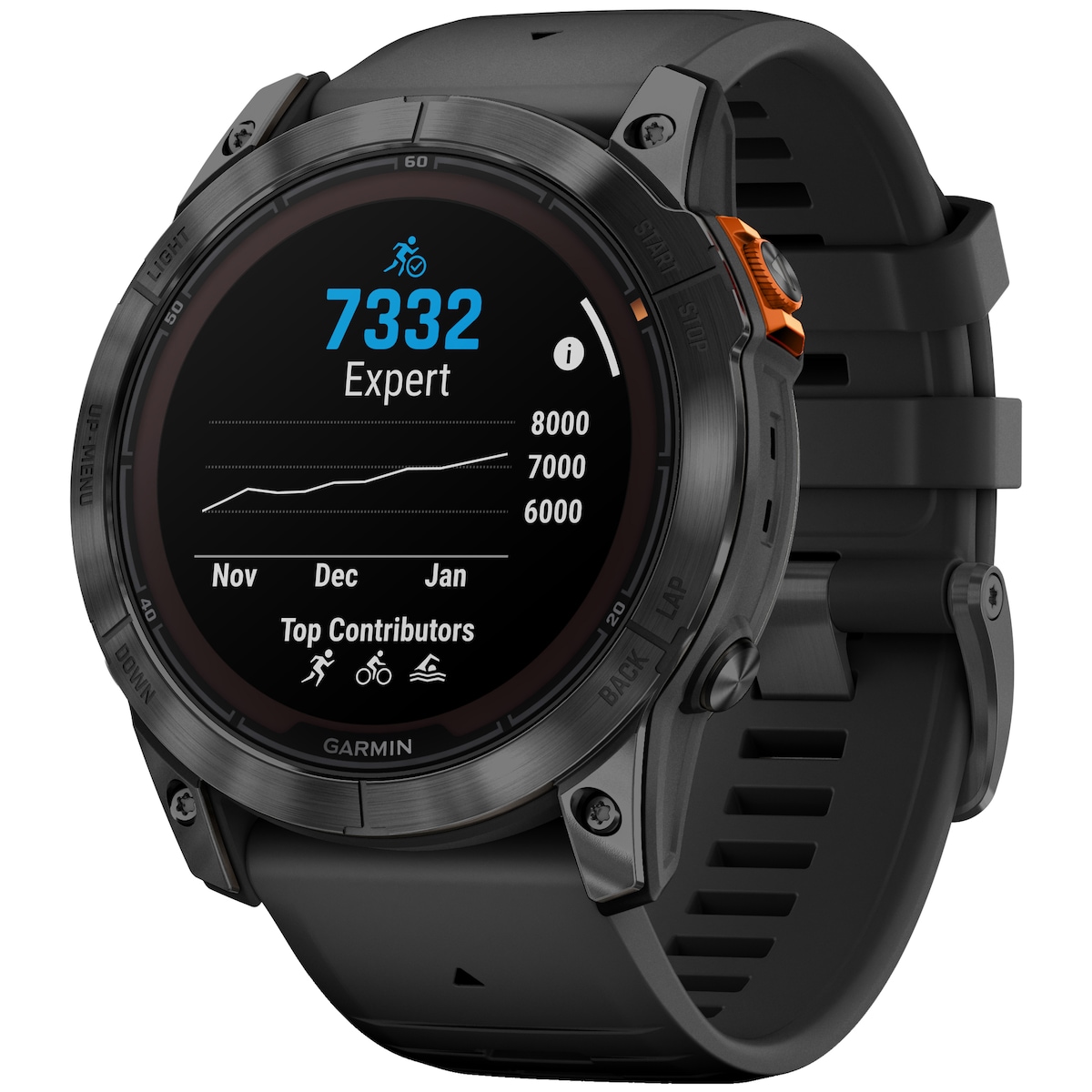 Garmin Fenix 7X Pro Solar smartklokke, 51mm (sort)