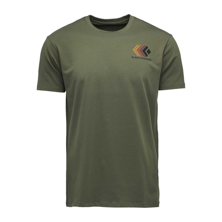 Black Diamond M Faded Ss Tee Tundra