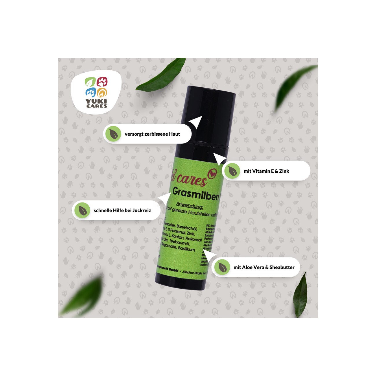 Yuki Cares Grasmilben Lotion 10 ml
