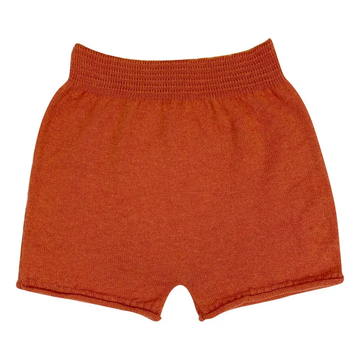 Bayiri Short Tricot Coton Bio | Corail