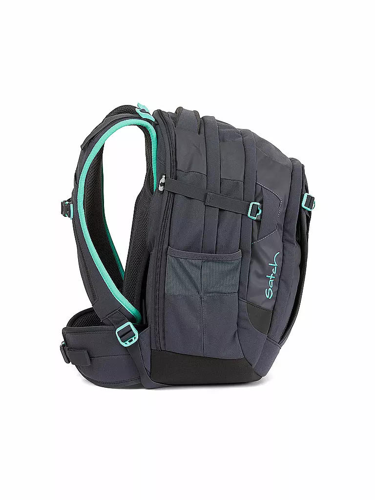 SATCH Schulrucksack Satch Match Mint Phantom grau