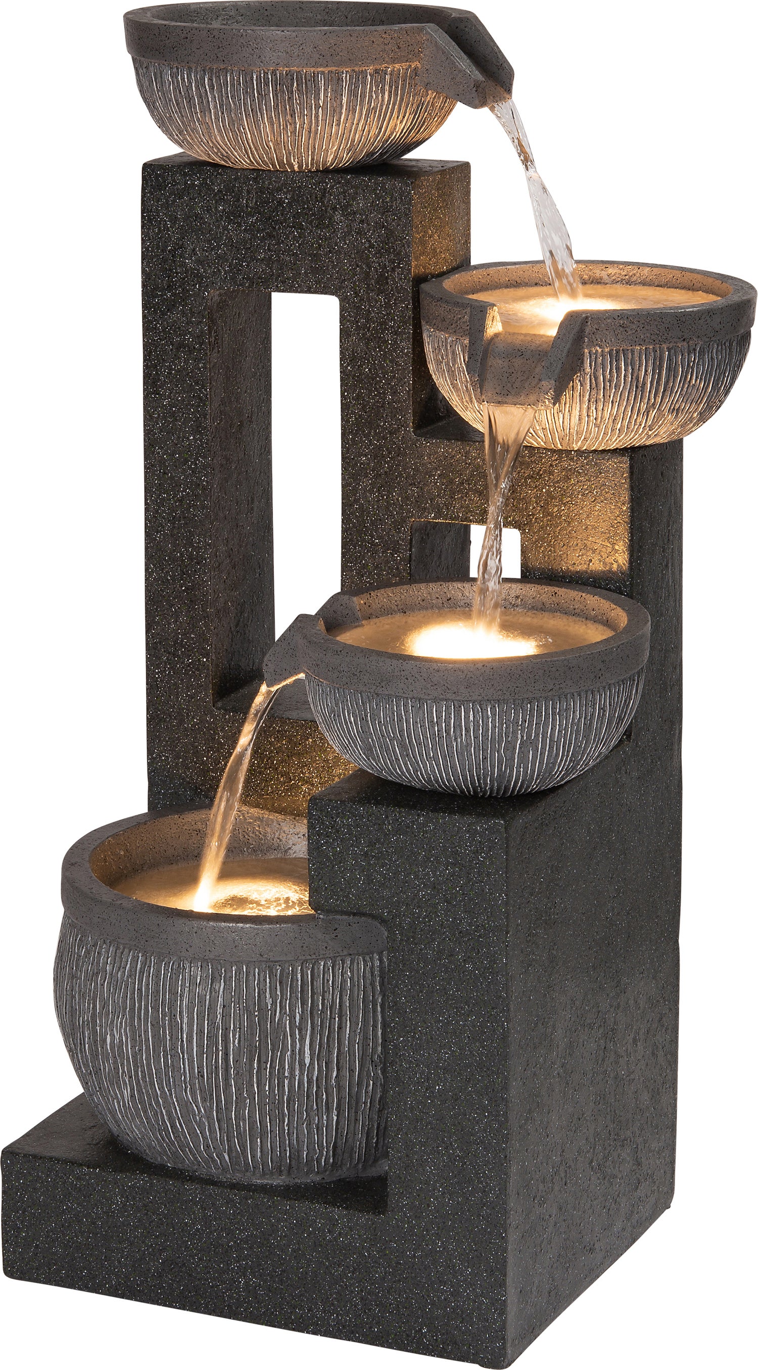 Intratuin waterornament Kemi grijs 45 x 42 x 84 cm