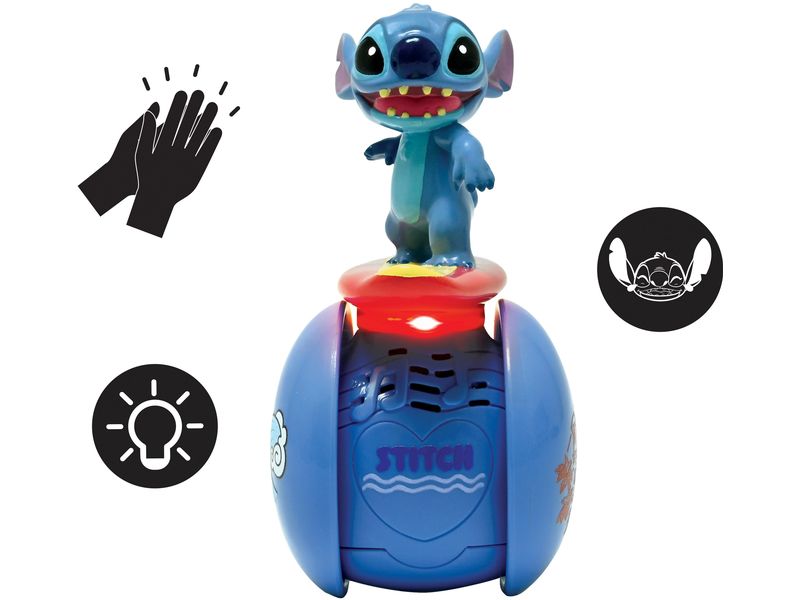 Lexibook Roboter Stitch Powerman Surfing Buddy Blau Disney surfende Stitch-Figur