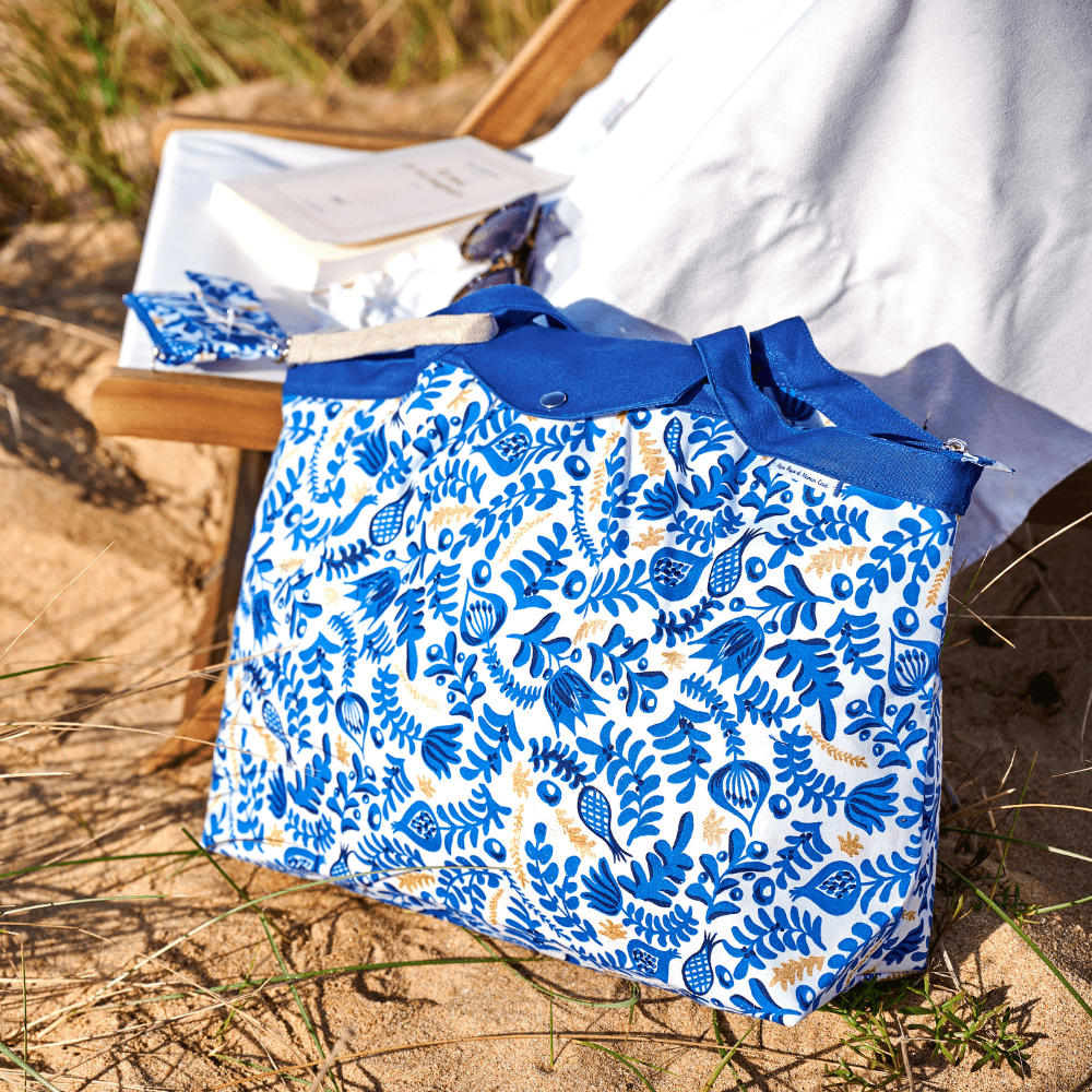 Sac Cabas Moyen Passion Bleue
