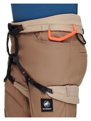 Pantalon d'Escalade Mammut Massone Beige - Regular