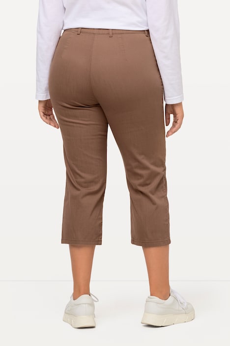 Hose Mony, wadenlang, Zipptaschen, Stretch