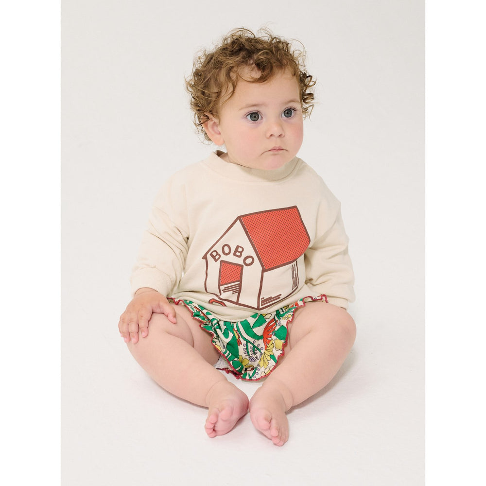 Køb Bobo Choses White Pickles Is At Home Sweatshirt