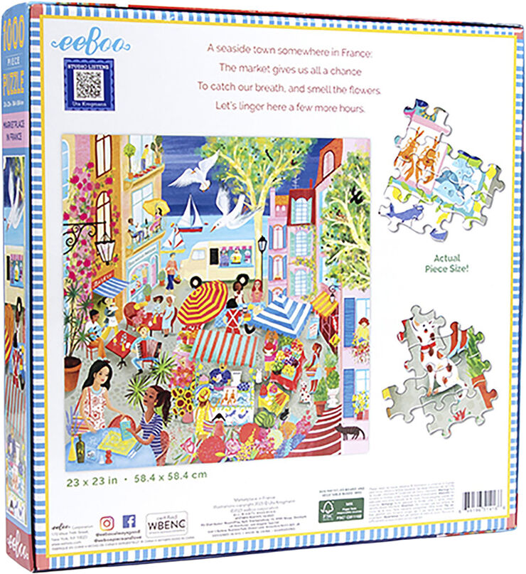 eeBoo eeBoo - Puslespil 1000 brk - Marketplace in France