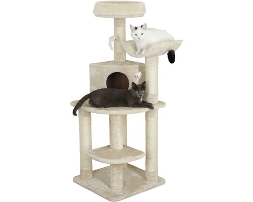 Zirconia kattenboom, 50x50x130 cm, beige