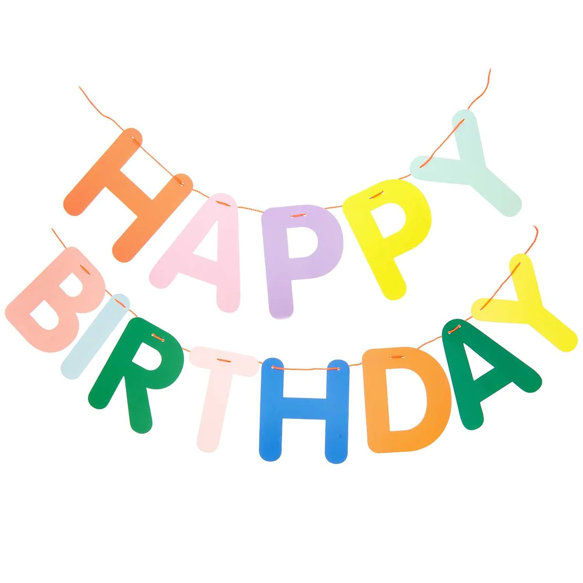 Guirlande Happy Birthday colorée 5 m Rico Design