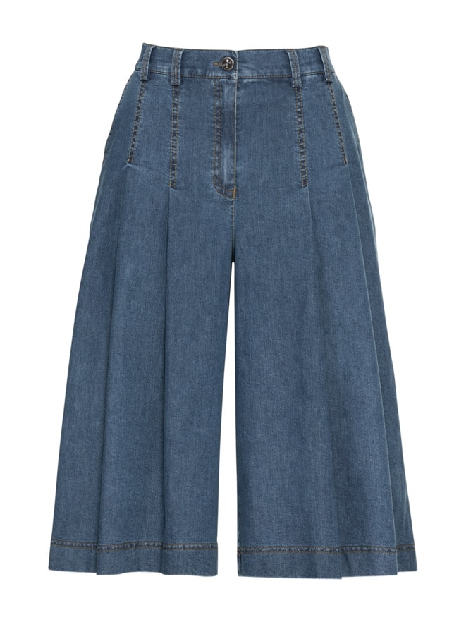 Denim-Hosenrock