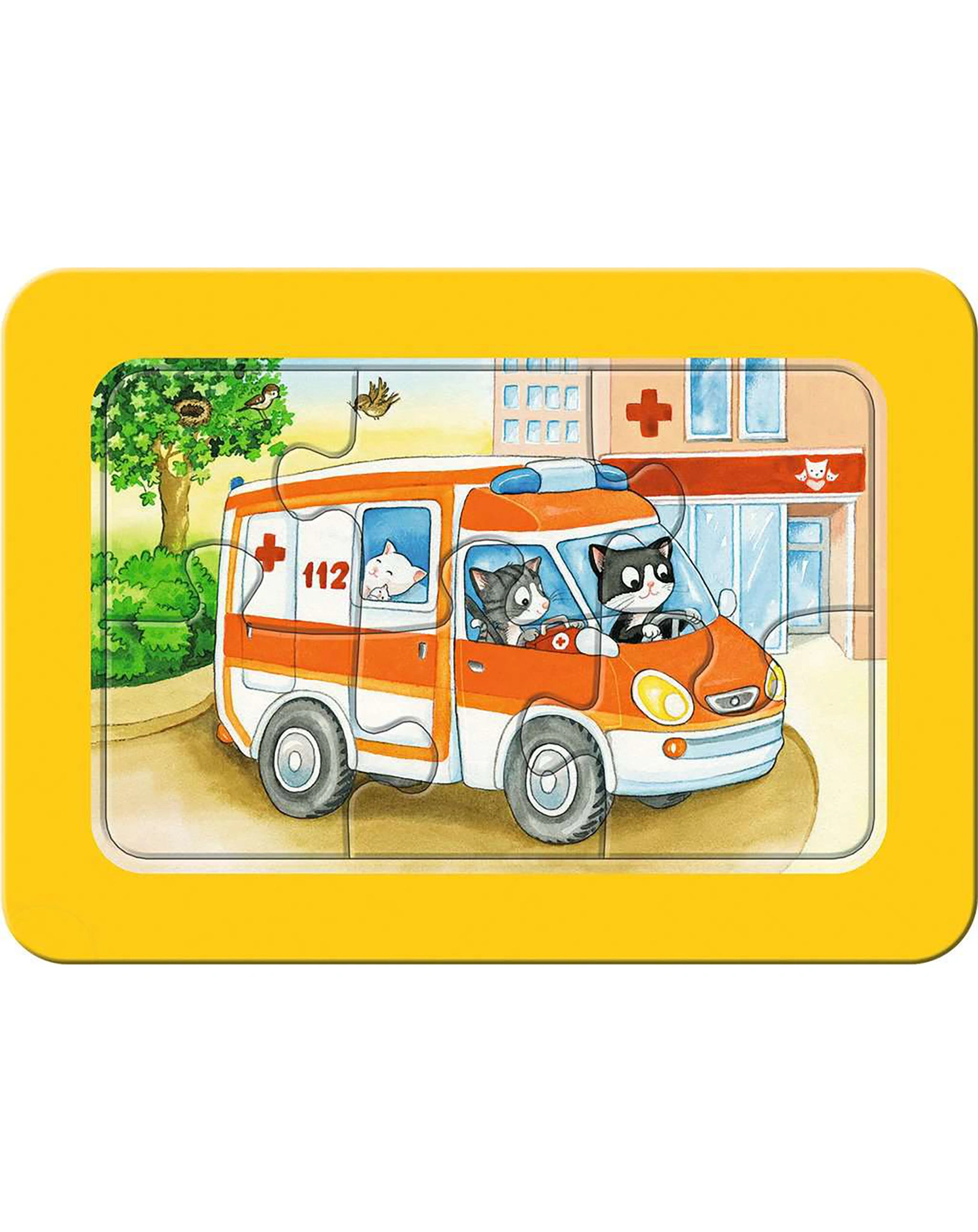 my first puzzles - TIERE IM EINSATZ 3x6-teilig