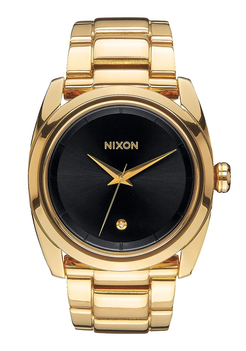 Nixon The Queenpin All Gold / Black Damenuhr A935510