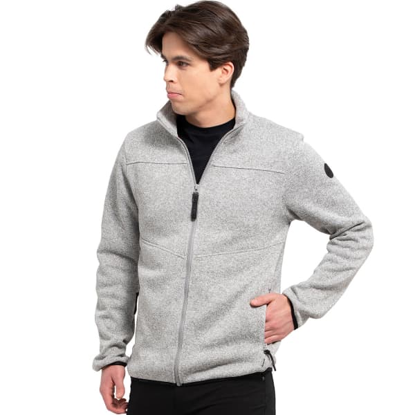 Veste polaire randonnée ICEPEAK AGEN MIDLAYER JACKET GRIS CLAIR