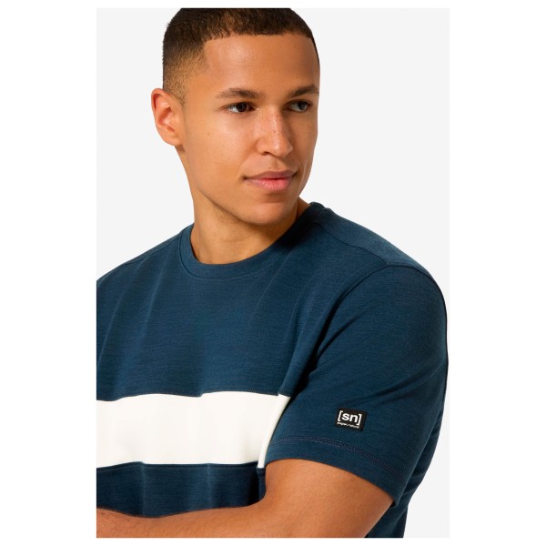 super.natural - Montana Brush Tee - Haut en mérinos